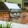 a grill on a patio